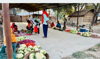 तीन दशकपछि तरेगणामै पुन : हाटबजार सञ्चालन हुँदा किसान खुसी